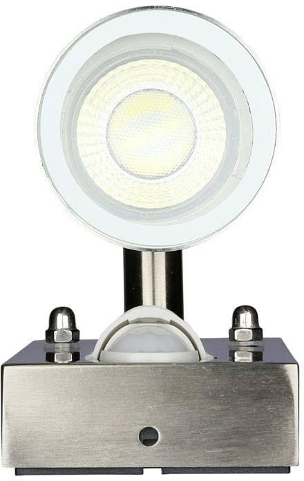 V-TAC VT-7622PIR 7503 LED-Außenwandleuchte GU10 Edelstahl