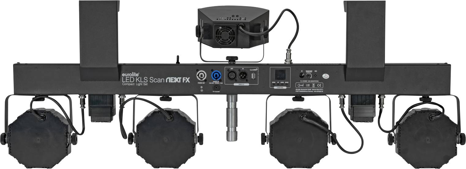Eurolite 42109897 KLS Scan Next FX LED-Lichtanlage Anzahl LEDs (Details):4