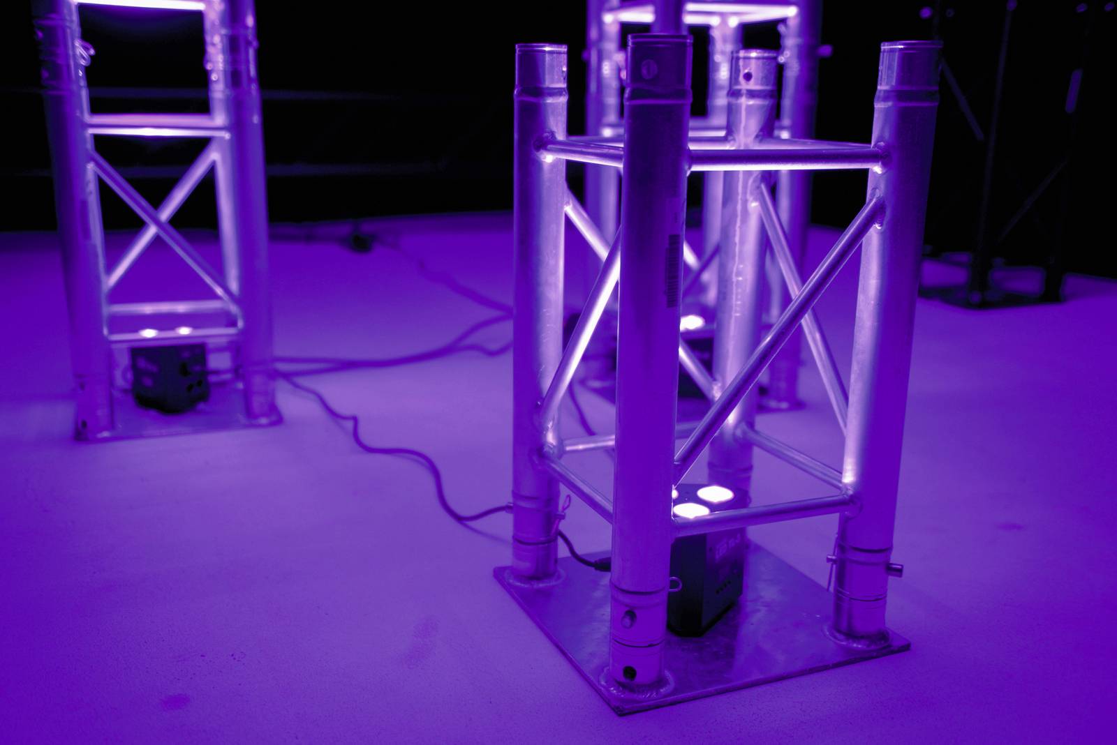 Eurolite 51915445 TL-3 RGB+UV Trusslight LED-Effektstrahler Anzahl LEDs (Details):3 7W