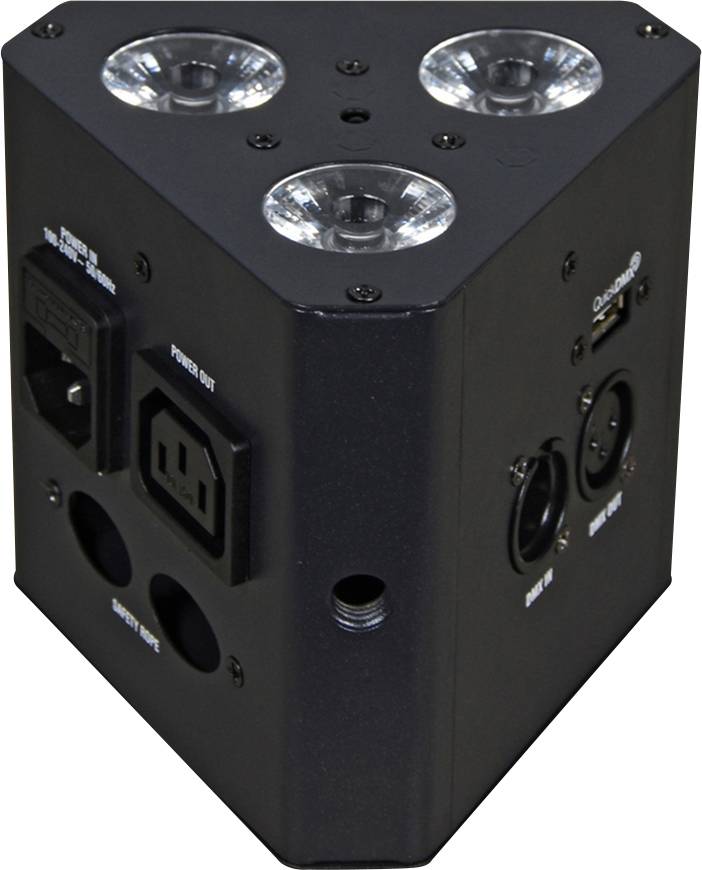 Eurolite 51915445 TL-3 RGB+UV Trusslight LED-Effektstrahler Anzahl LEDs (Details):3 7W