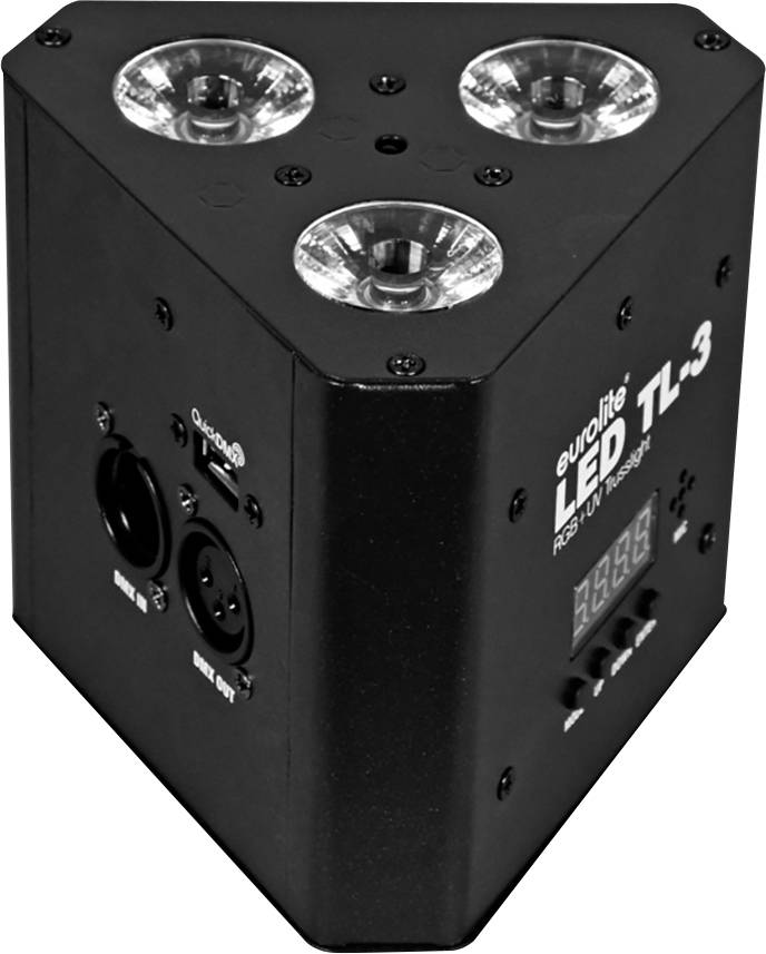 Eurolite 51915445 TL-3 RGB+UV Trusslight LED-Effektstrahler Anzahl LEDs (Details):3 7W