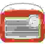 Nordmende Transita 130 Tischradio DAB+, UKW AUX, Bluetooth®, USB Akku-Ladefunktion, Weckfunktion, wiederaufladbar Rot