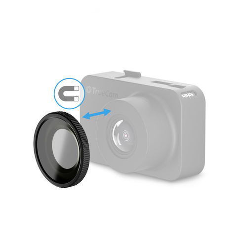 TrueCam Mx magnetic CPL Filter CPL-Filter Passend für (Autokamera)=M5 GPS WiFi, M5 WiFi, M7 GPS Dual, TrueCam M9