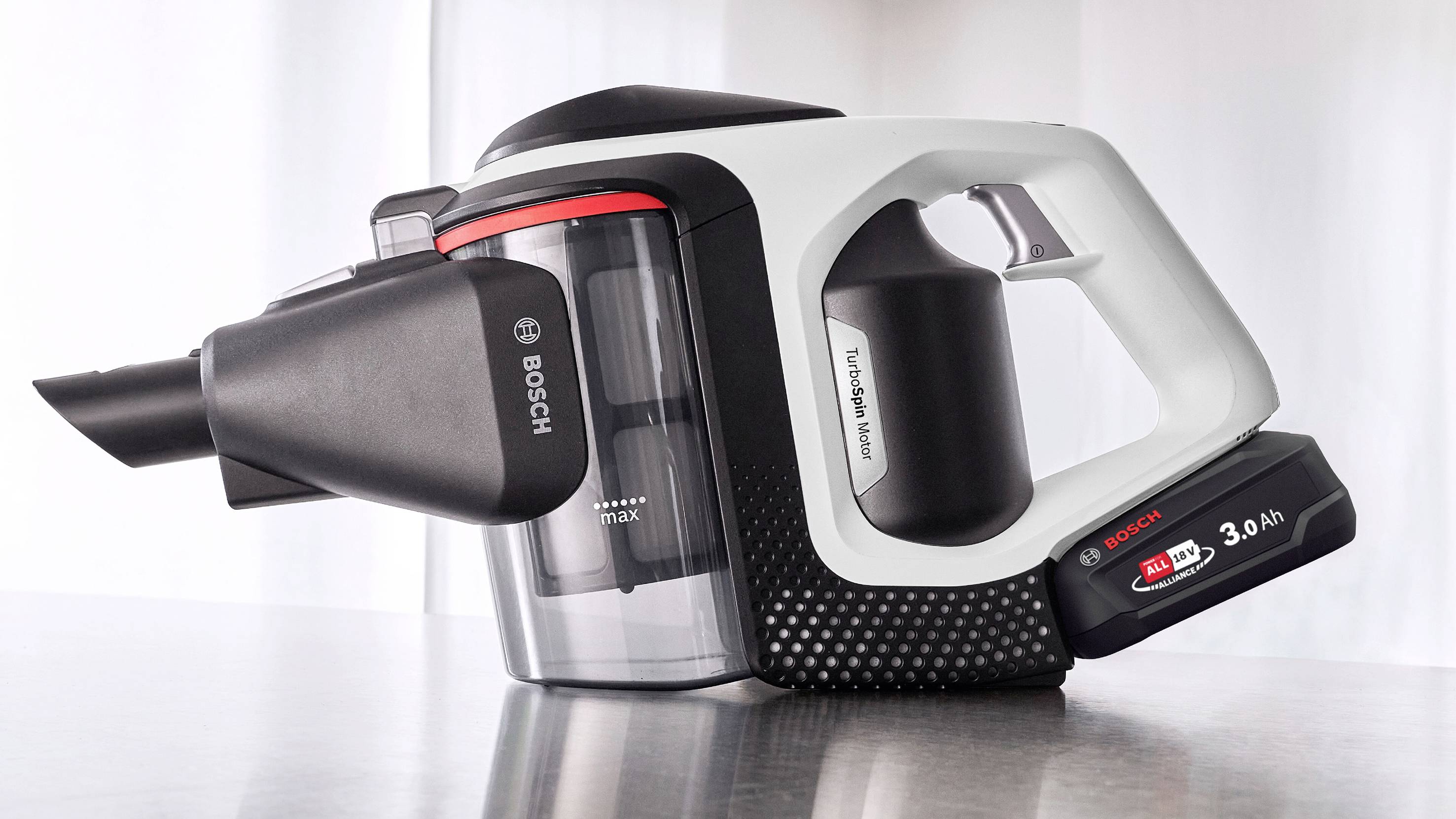 Bosch Home and Garden Unlimited Serie 8 BKS8214W Akku-Handstaubsauger 18 V Beutellos