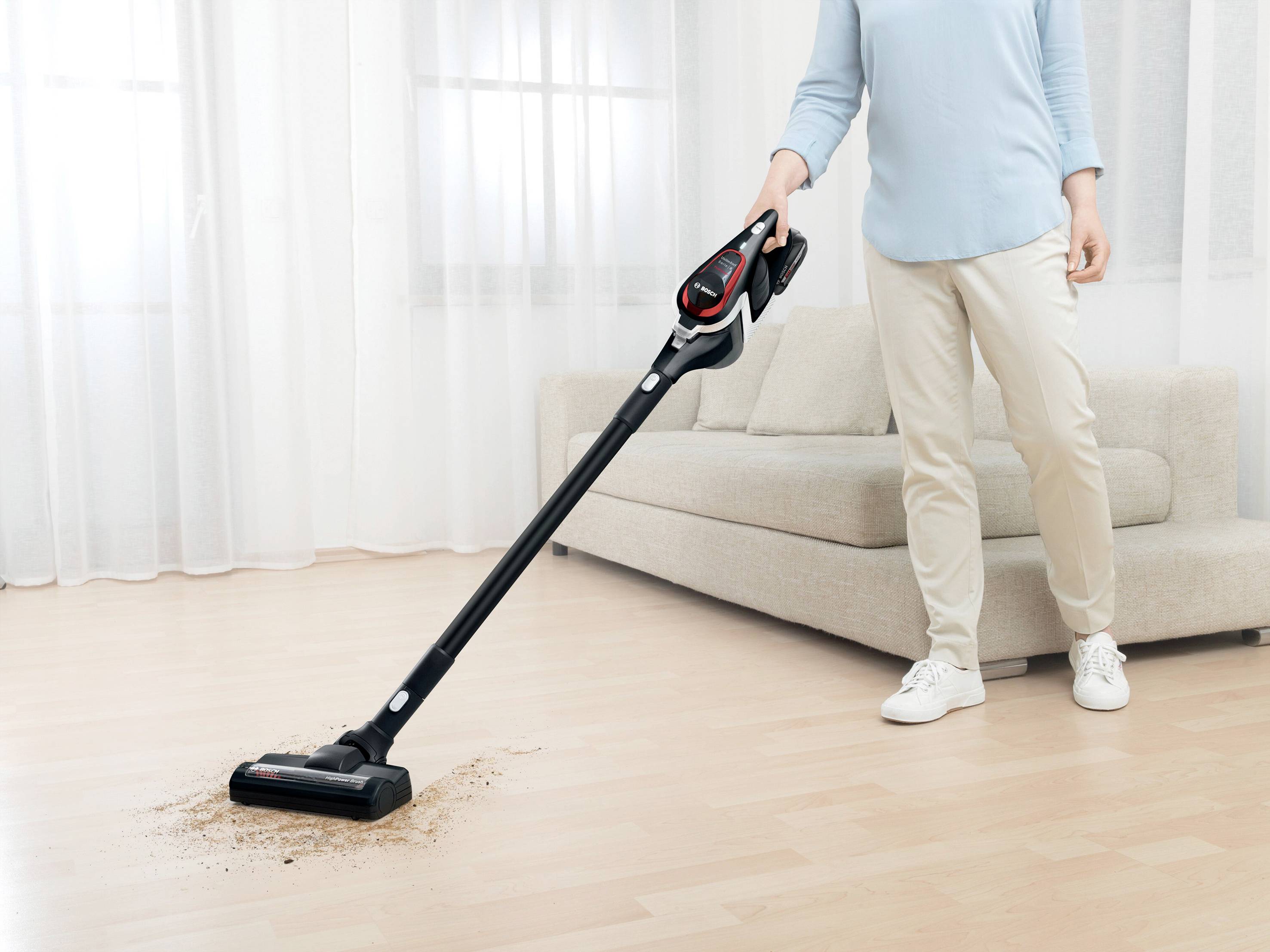 Bosch Home and Garden Unlimited Serie 8 Akku-Handstaubsauger 18 V Beutellos