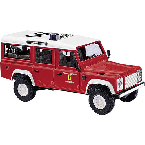 Busch 50376 H0 Land Rover Defender Feuerwehr Friedrichroda