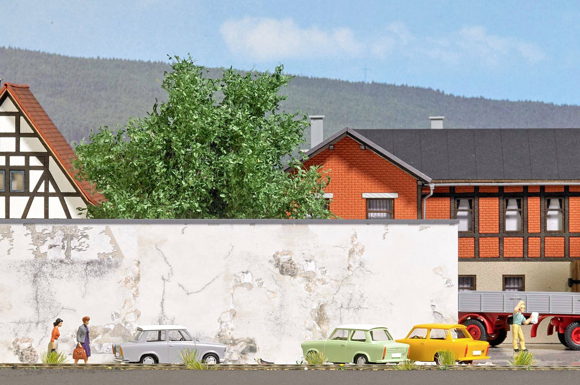 Busch 7436 H0 Dekorplatte Mauer