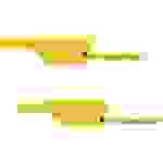 Cordon de mesure de sécurité Schützinger VSFK 8500 / 2.5 / 100 / GE [mâle 4 mm - mâle 4 mm] 100.00 cm jaune 1 pc(s)