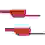 Cordon de mesure de sécurité Schützinger VSFK 8700 / 1 / 100 / RT [mâle 4 mm - mâle 4 mm] 100.00 cm rouge 1 pc(s)