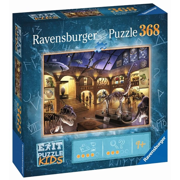 Ravensburger 12925 AT EXIT KIDS Nachts i.Mus. 368 Teile 12925 Ravensburger 12925 AT EXIT KIDS Nachts i.Mus. 368 Teile 12925