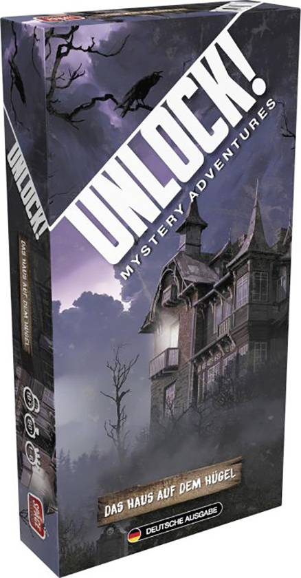 Asmodee SCOD0033 Unlock! Das Haus auf dem Hügel Einzelszenario