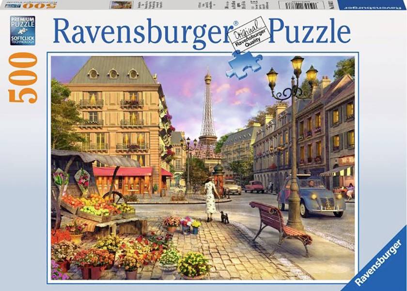 Pz. Spaziergang durch Paris 500T 14683 Ravensburger 14683 Puzzle Spaziergang durch Paris 500 Teile 1 St.