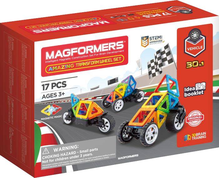 Vedes Magformers Amazing Transform Wheel Set 17 Teile 278-59
