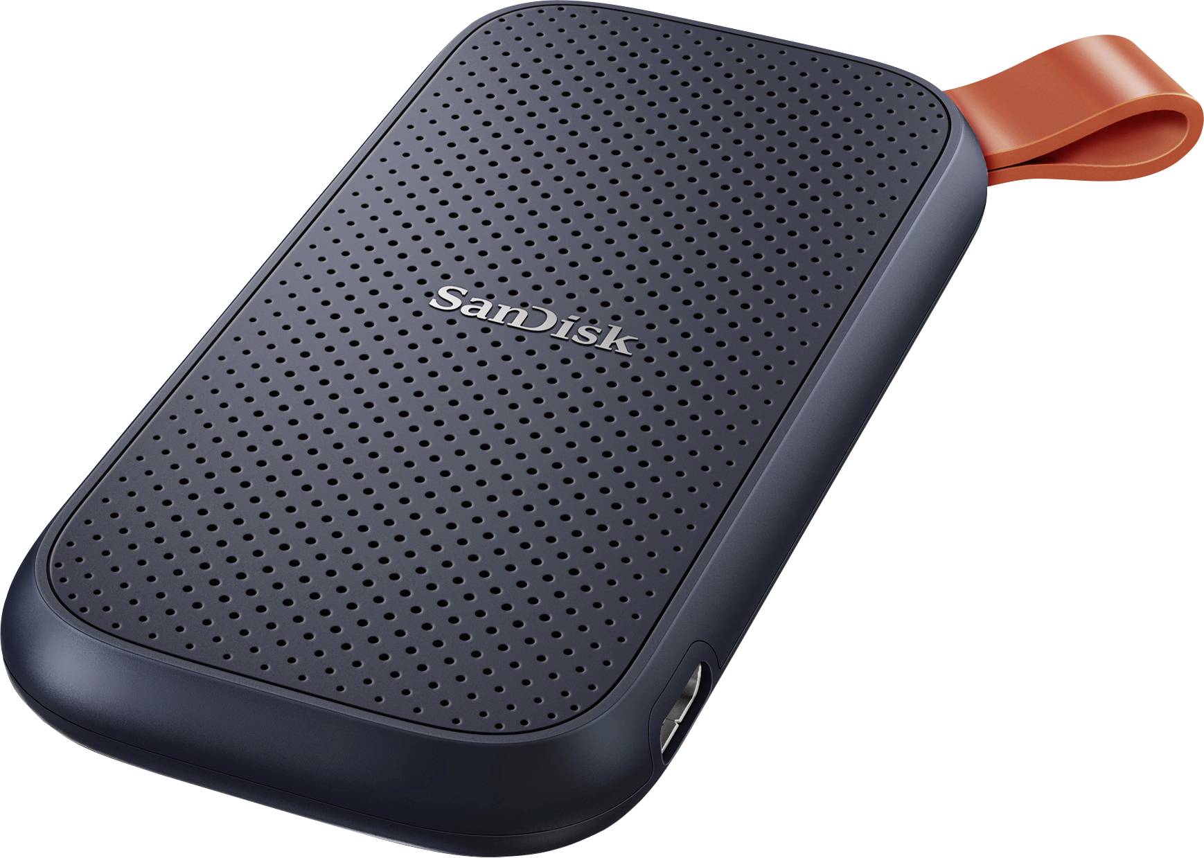 SanDisk Portable SSD 480 GB Externe SSD-Festplatte 6.35 cm (2.5 Zoll) USB-C® Schwarz SDSSDE30-480G-G25