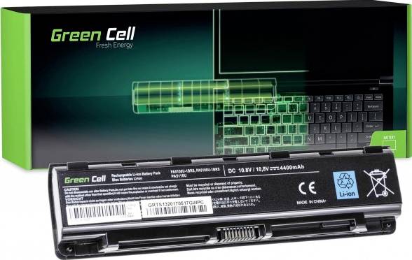 Green Cell Notebook-Akku 10.8V 4400 mAh Toshiba