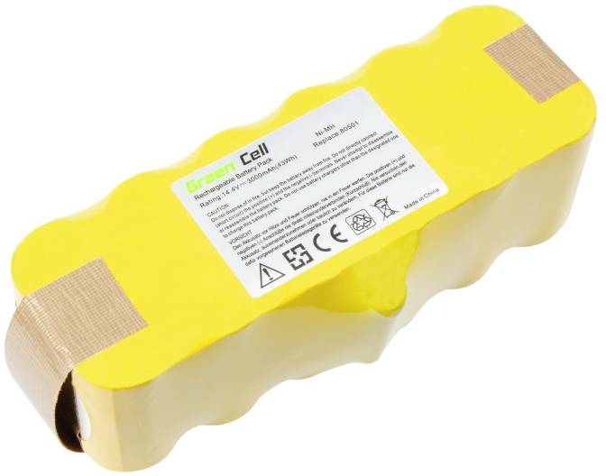 Green Cell Staubsauger-Akku 14.4 V 3000 mAh iRobot