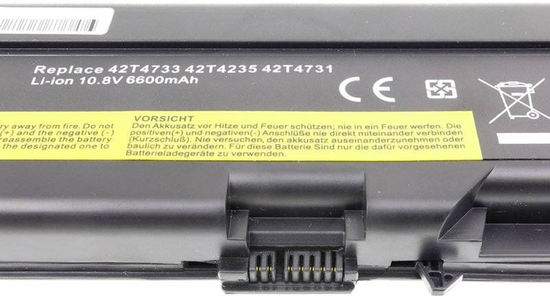 Green Cell Notebook-Akku 10.8 V 6600 mAh Lenovo