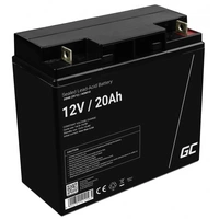 Green Cell AGM10 Bleiakku 12V 20Ah Blei-Vlies (AGM) (B x H x T) 181 x 167 x 77mm M5-Schraubanschluss Zyklenfest, Wartungsfrei Green Cell AGM10 Bleiakku 12V 20Ah Blei-Vlies (AGM) (B x H x T) 181 x 167 x 77mm M5-Schraubanschluss Zyklenfest, Wartungsfrei
