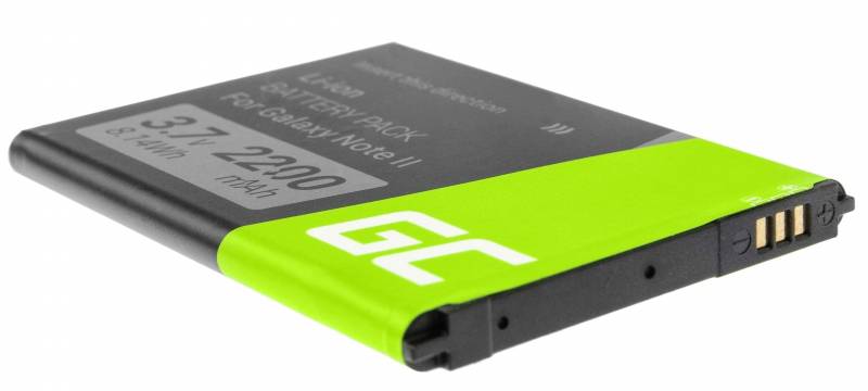 Green Cell Handy-Akku Samsung Galaxy Note 2 II N7 3100 mAh