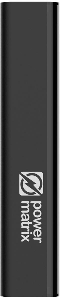 Verico Power Matrix Powerbank 10000 mAh Fast Charge LiPo USB-A Schwarz