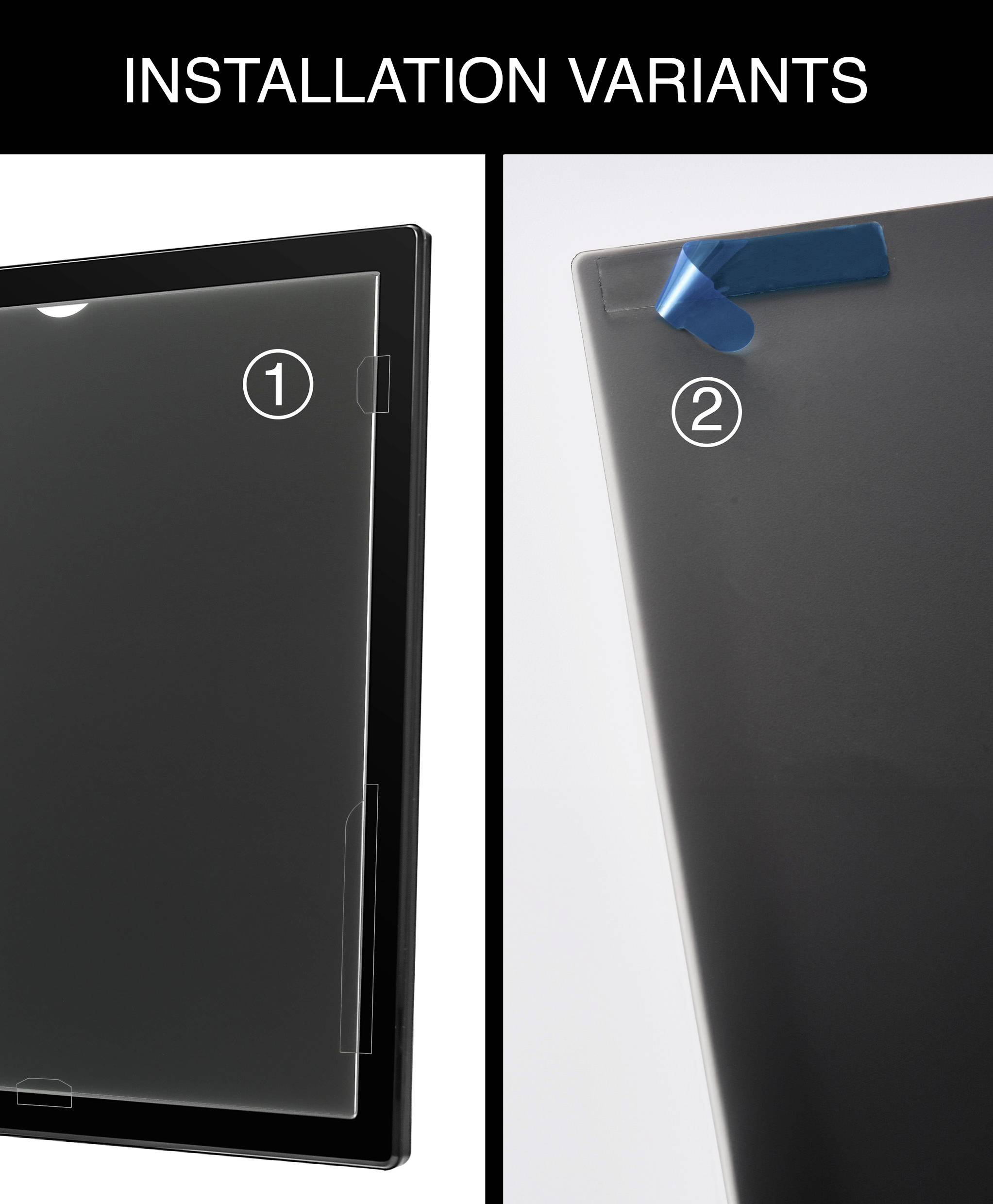 Renkforce RF-4752812 Blickschutzfolie Monitor 61cm (24") Bildformat: 16:9 RF-4752812 Universal