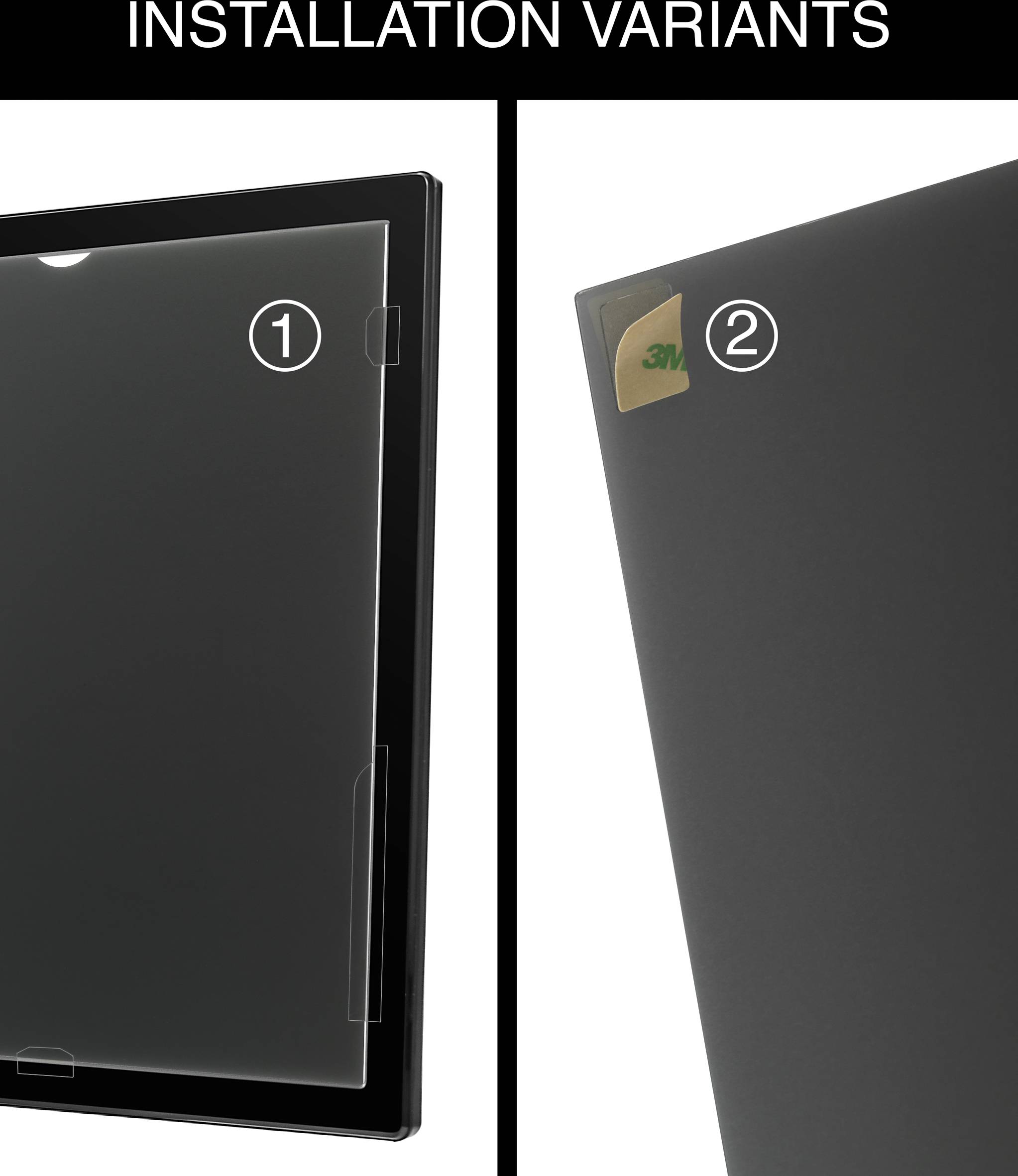 Renkforce RF-4752812 Blickschutzfolie Monitor 61cm (24") Bildformat: 16:9 RF-4752812 Universal