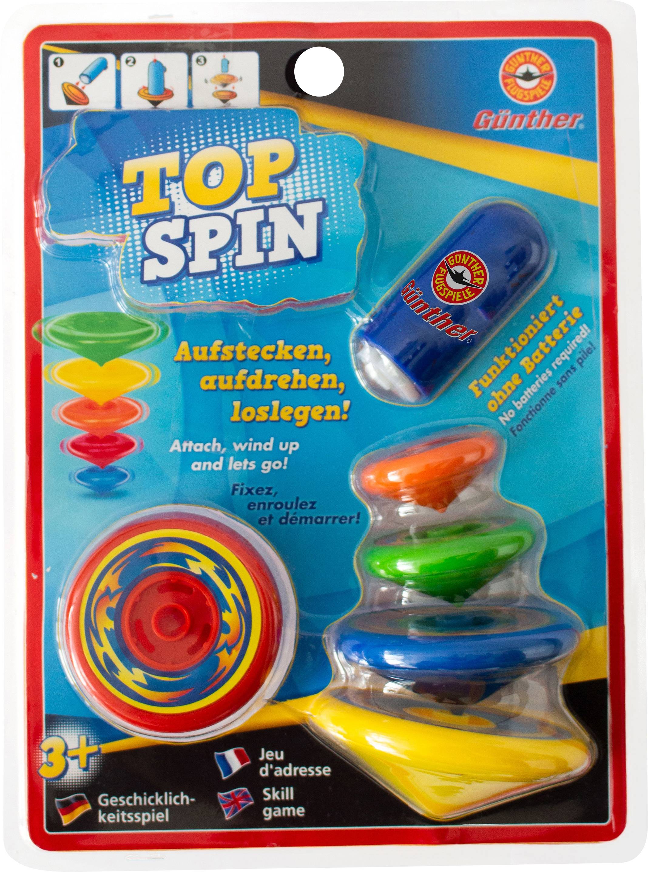 Günther Flugspiele 1560 Top Spin Geschicklichkeitsspiel Spiele 1 St.