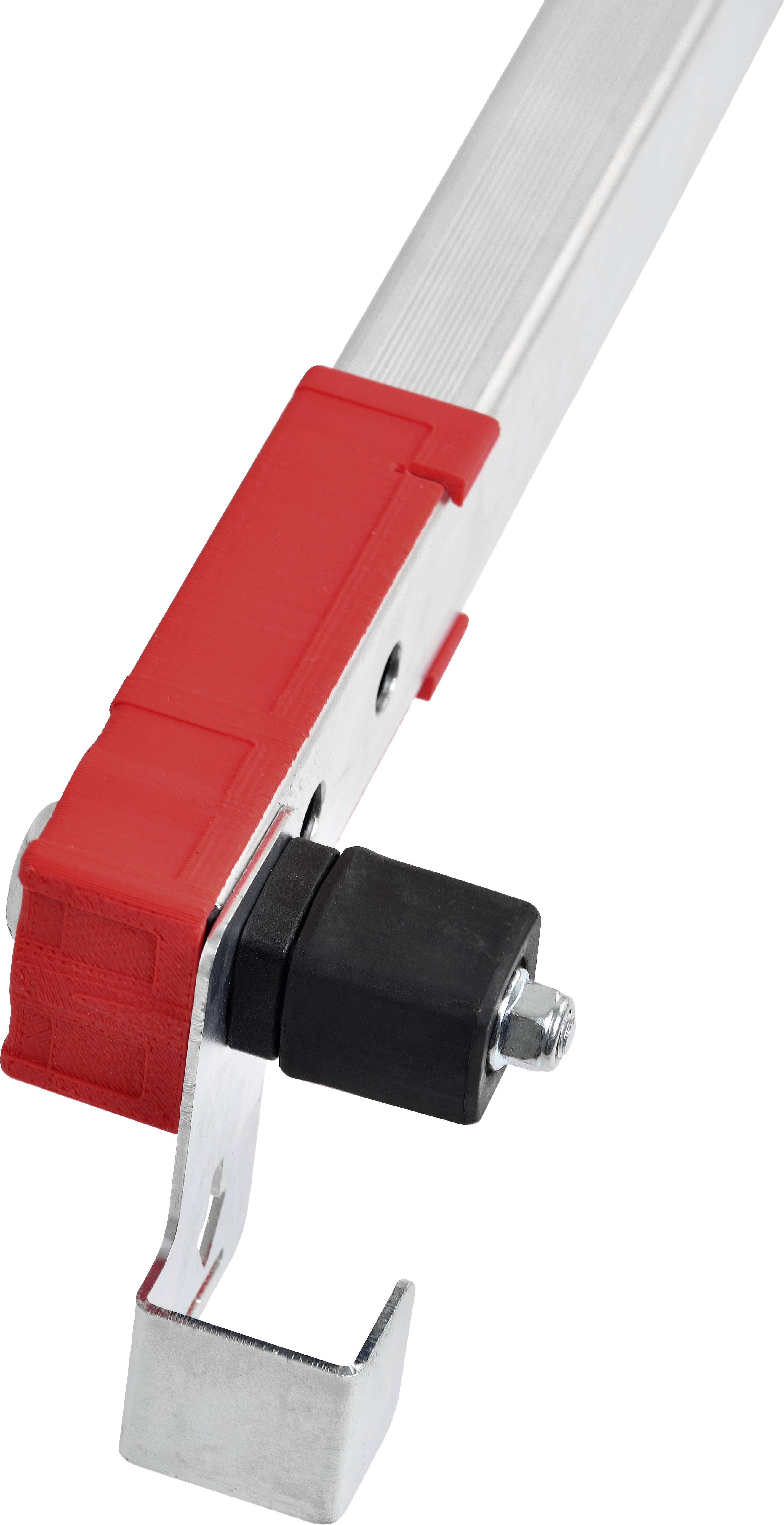 Hailo 9459-507 G60 Aluminium Montagegerüst Arbeitshöhe (max.): 4.3m Silber, Rot 31kg