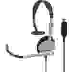 KOSS CS95 Computer On Ear Headset kabelgebunden Schwarz, Gold Mikrofon-Rauschunterdrückung, Noise Cancelling