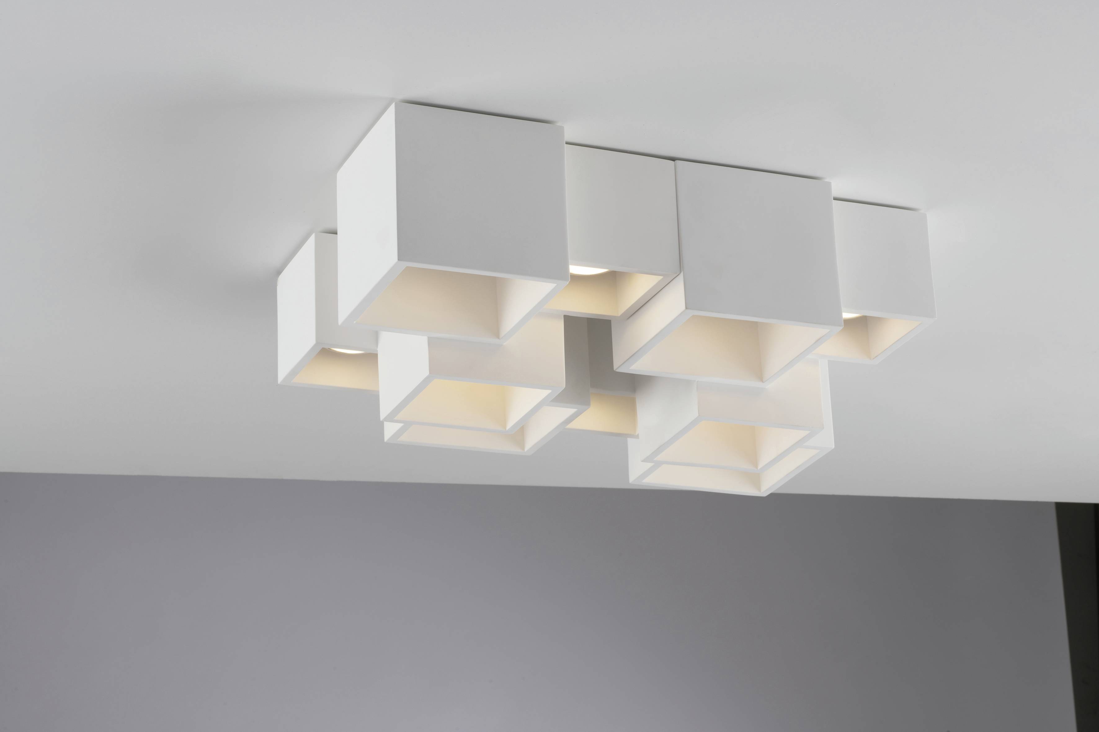 ECO-Light I-FOSTER-PL5 FOSTER Deckenleuchte GU10 45W Weiß