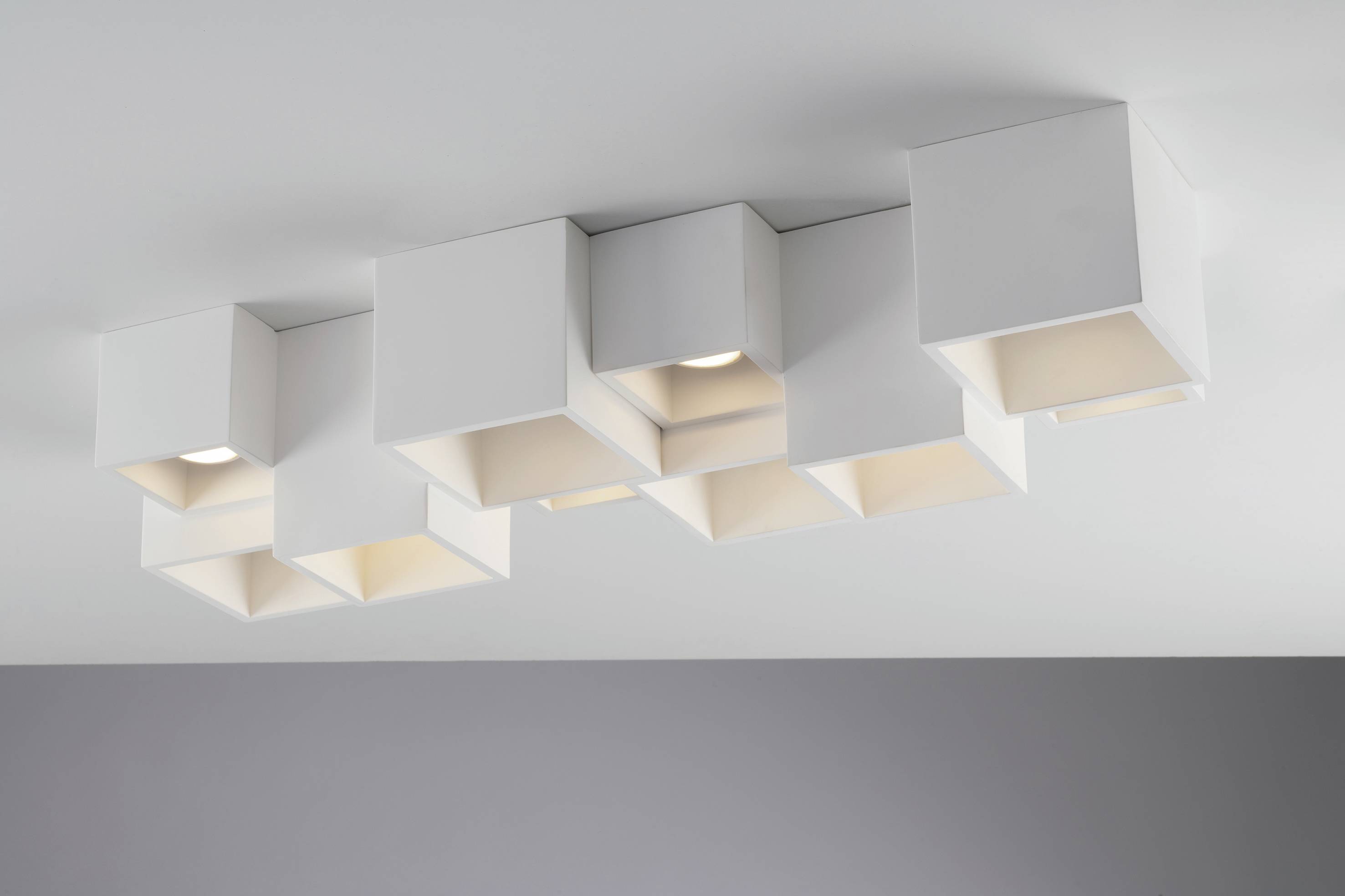 ECO-Light I-FOSTER-PL5 FOSTER Deckenleuchte GU10 45W Weiß