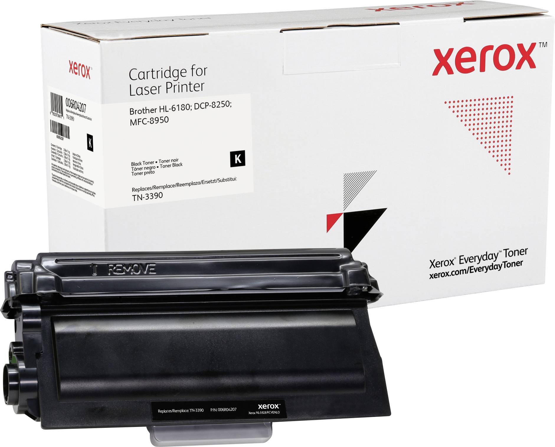 Xerox Toner ersetzt Brother TN-3390 Kompatibel Schwarz 12000 Seiten Everyday™ Toner 006R04207