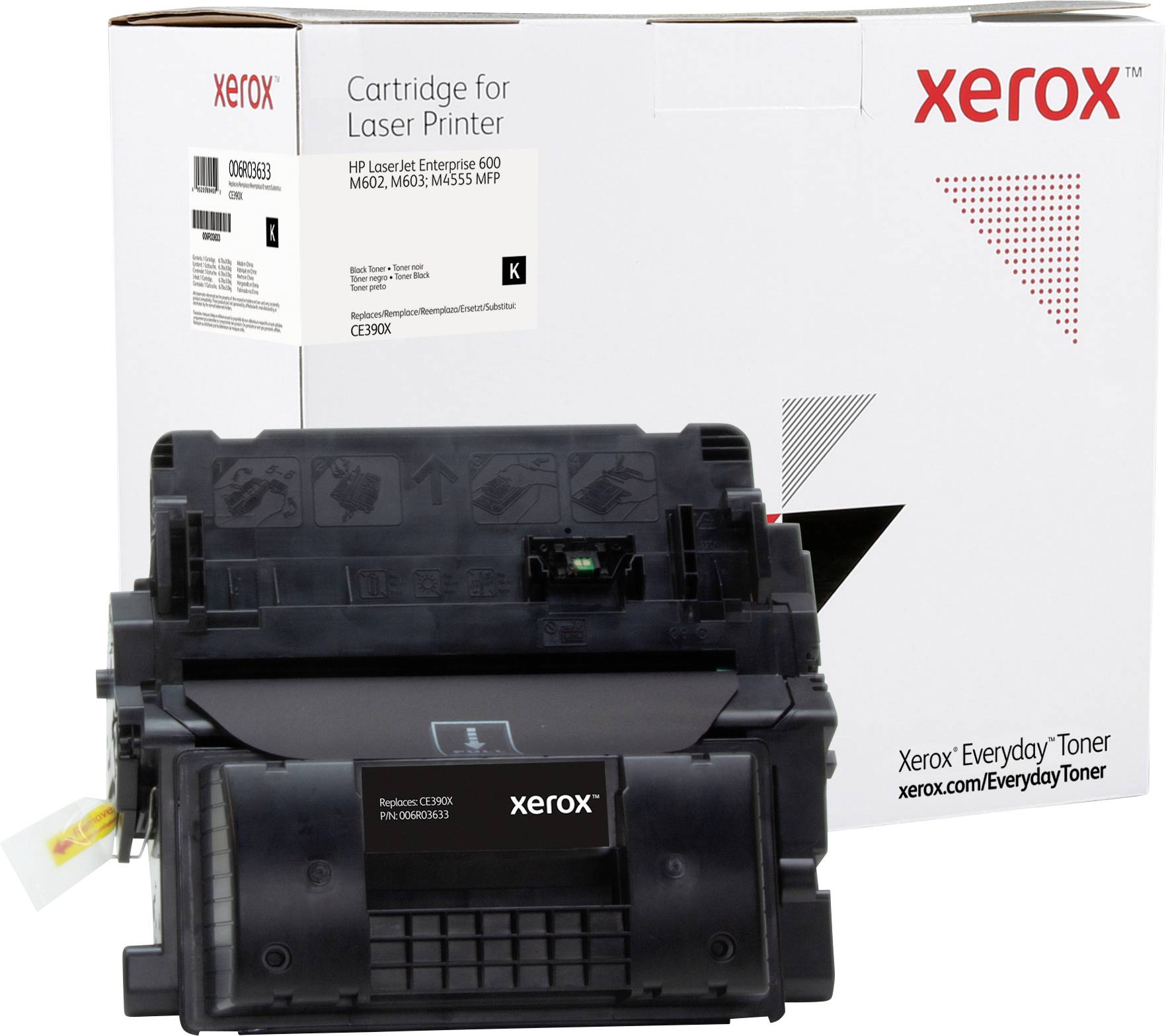 Xerox Toner ersetzt HP 90X, CE390X Kompatibel Schwarz 24000 Seiten Everyday™ Toner 006R03633