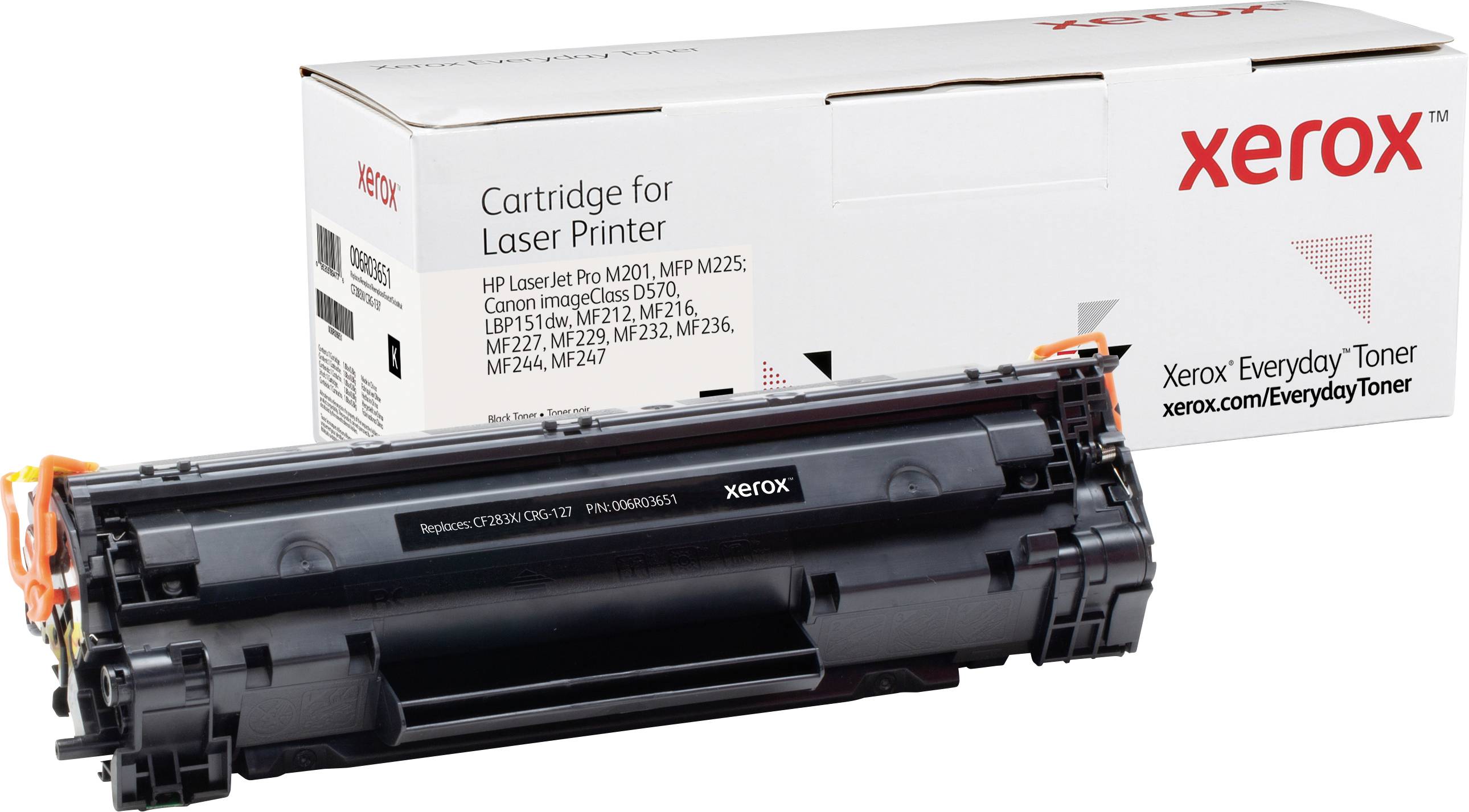 Xerox Toner ersetzt HP, Canon 83X, CF283X, CRG-137 Kompatibel Schwarz 2200 Seiten Everyday™ Toner 006R03651