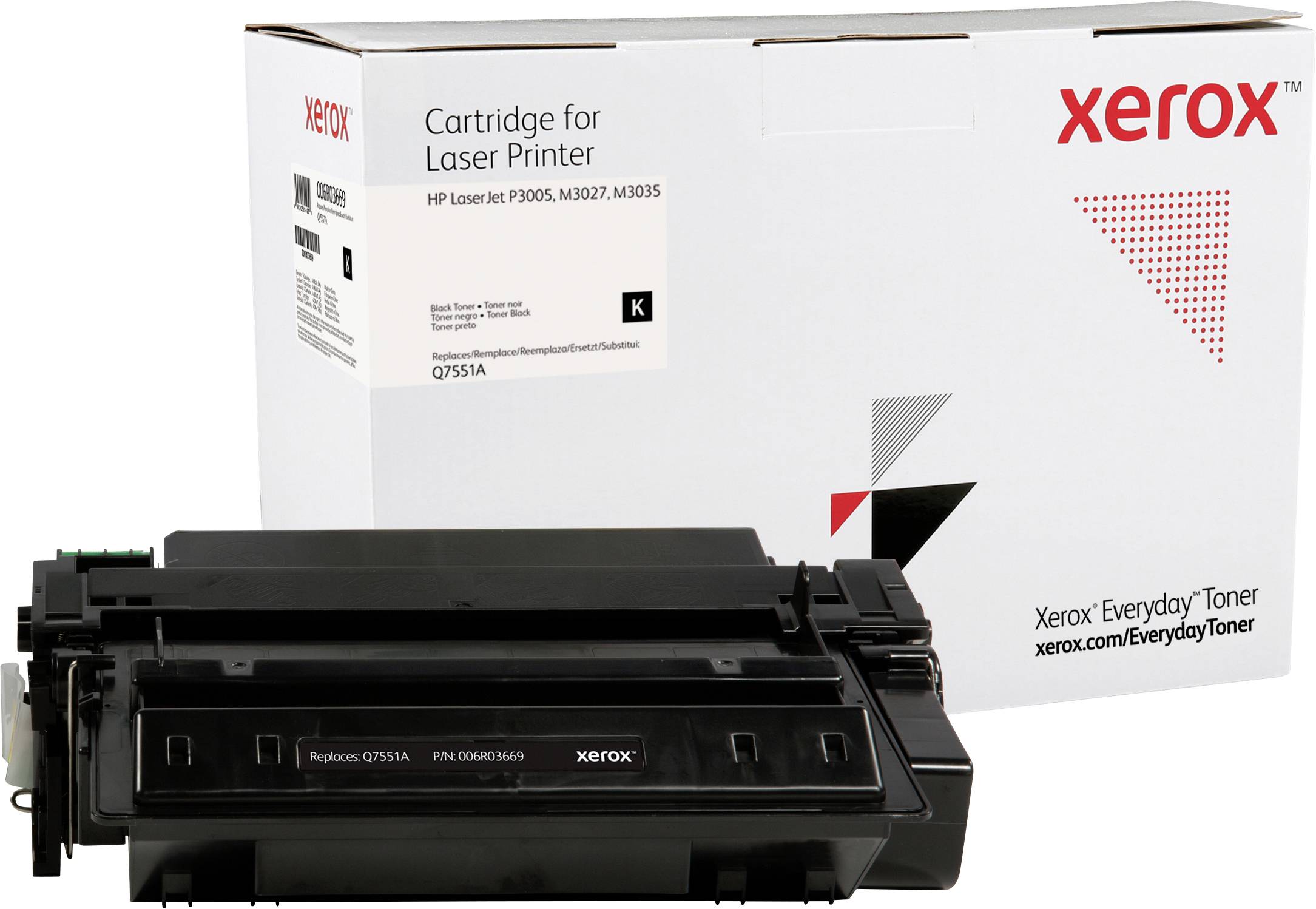 Xerox Toner ersetzt HP 51A, Q7551A Kompatibel Schwarz 6500 Seiten Everyday™ Toner 006R03669