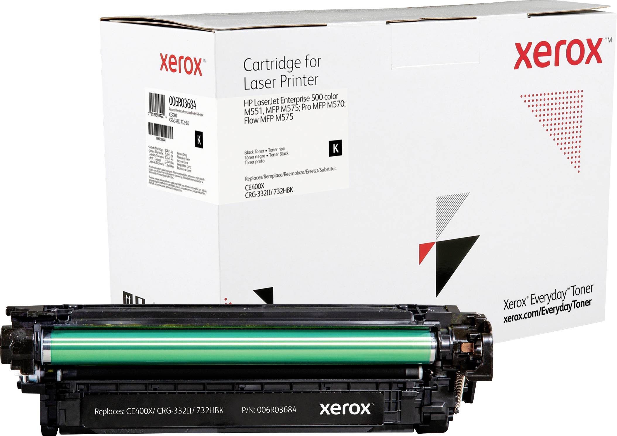 Xerox Toner ersetzt HP 507X, CE400X Kompatibel Schwarz 11000 Seiten Everyday™ Toner 006R03684