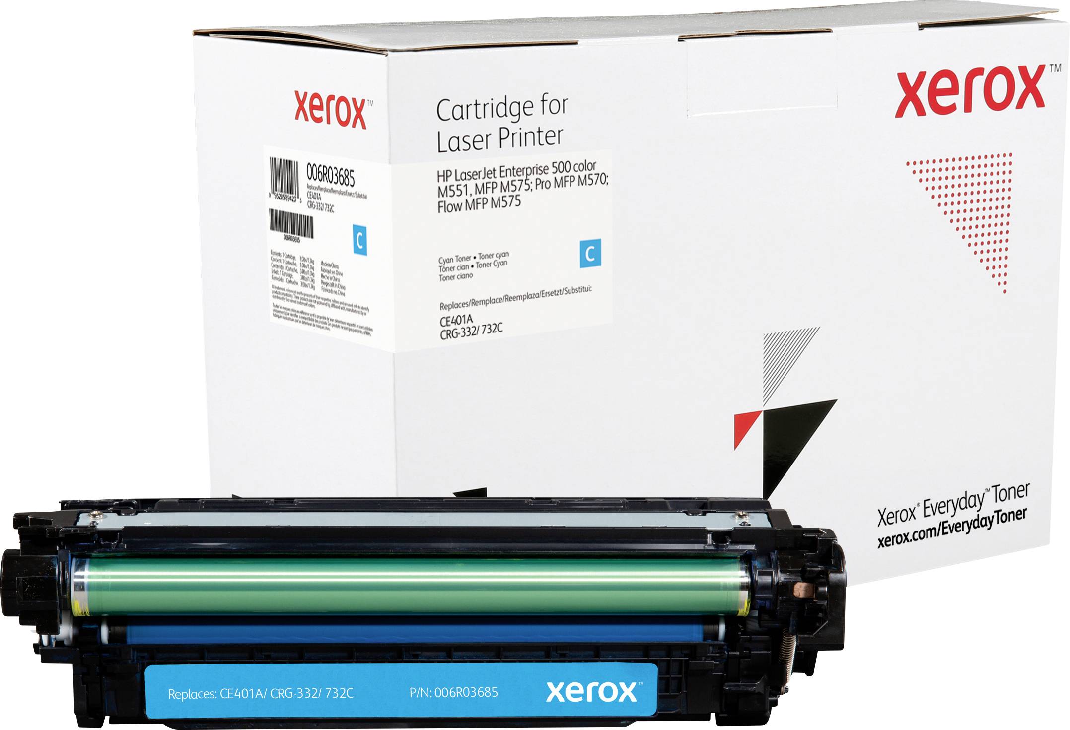 Xerox Toner ersetzt HP 507A, CE401A Kompatibel Cyan 6000 Seiten Everyday™ Toner 006R03685