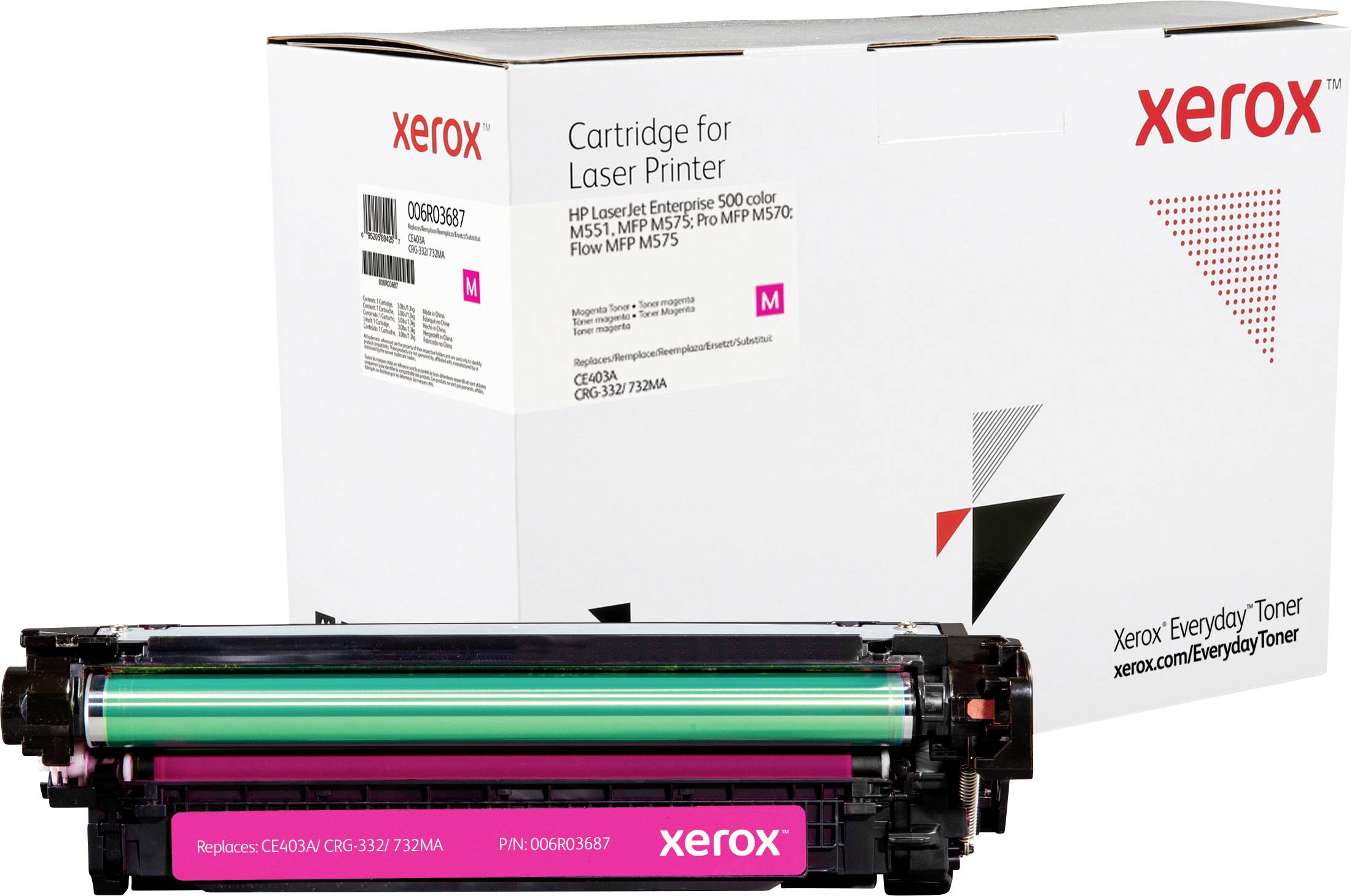 Xerox Toner ersetzt HP 507A, CE403A Kompatibel Magenta 6000 Seiten Everyday™ Toner 006R03687