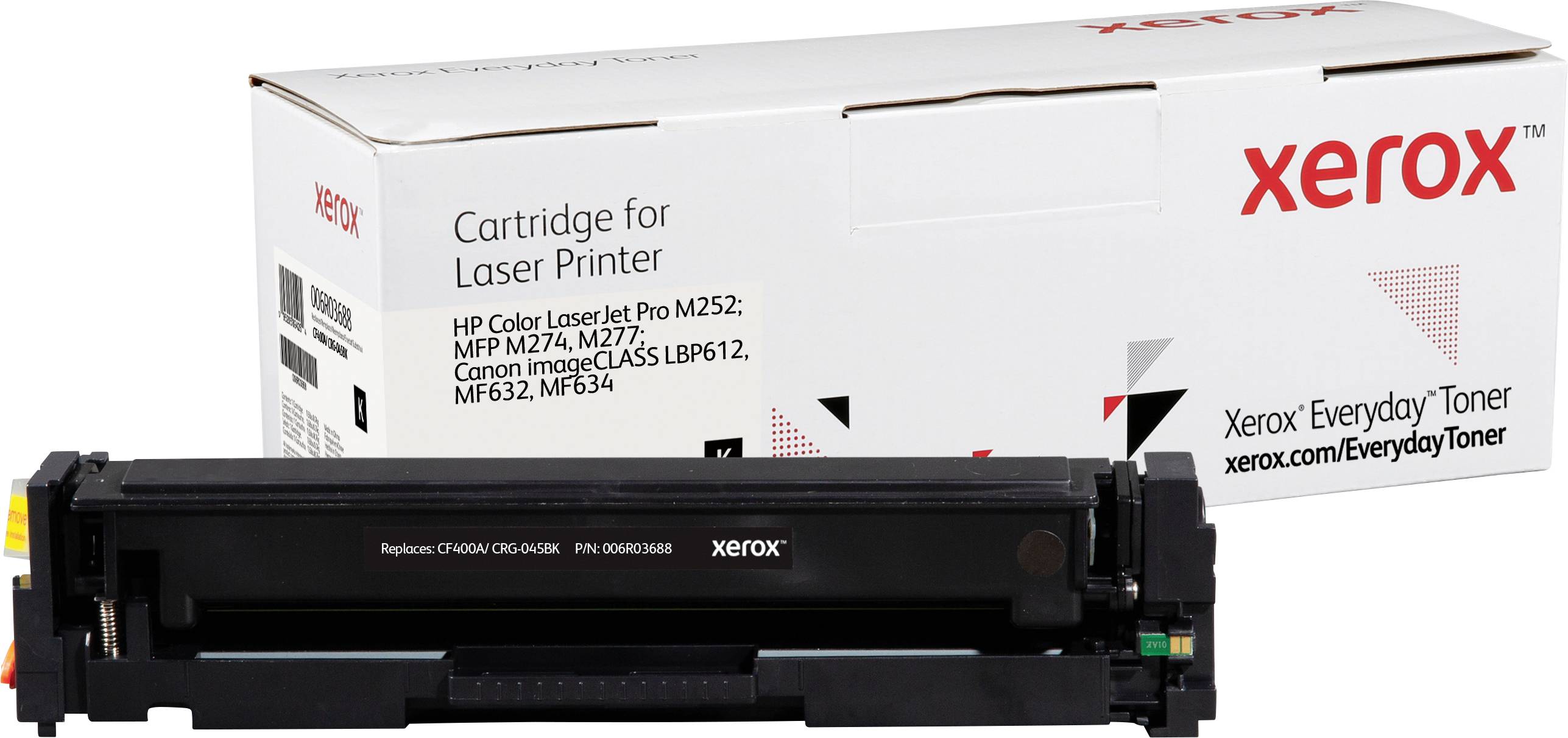 Xerox Toner ersetzt HP, Canon 201A, CF400A, CRG-045BK Kompatibel Schwarz 1500 Seiten Everyday™ Toner 006R03688