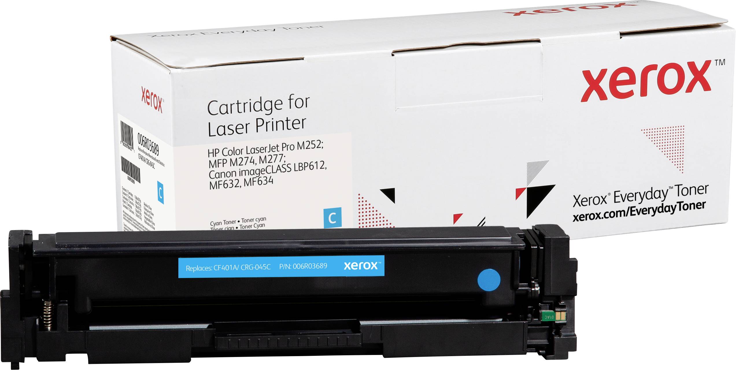 Xerox Toner ersetzt HP, Canon 201A, CF401A, CRG-045C Kompatibel Cyan 1400 Seiten Everyday™ Toner 006R03689