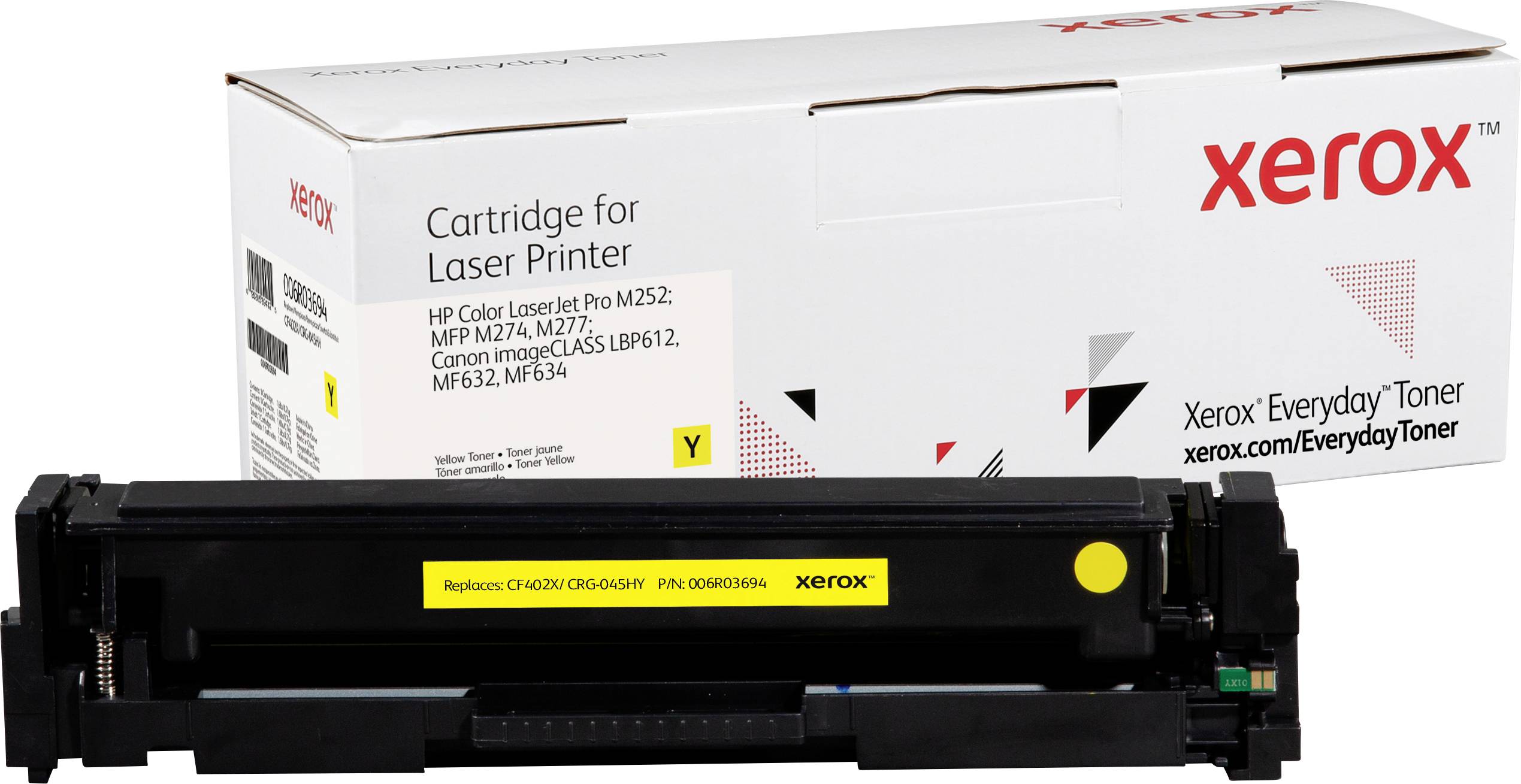 Xerox Toner ersetzt HP, Canon 201X, CF402X, CRG-045HY Kompatibel Gelb 2300 Seiten Everyday™ Toner 006R03694