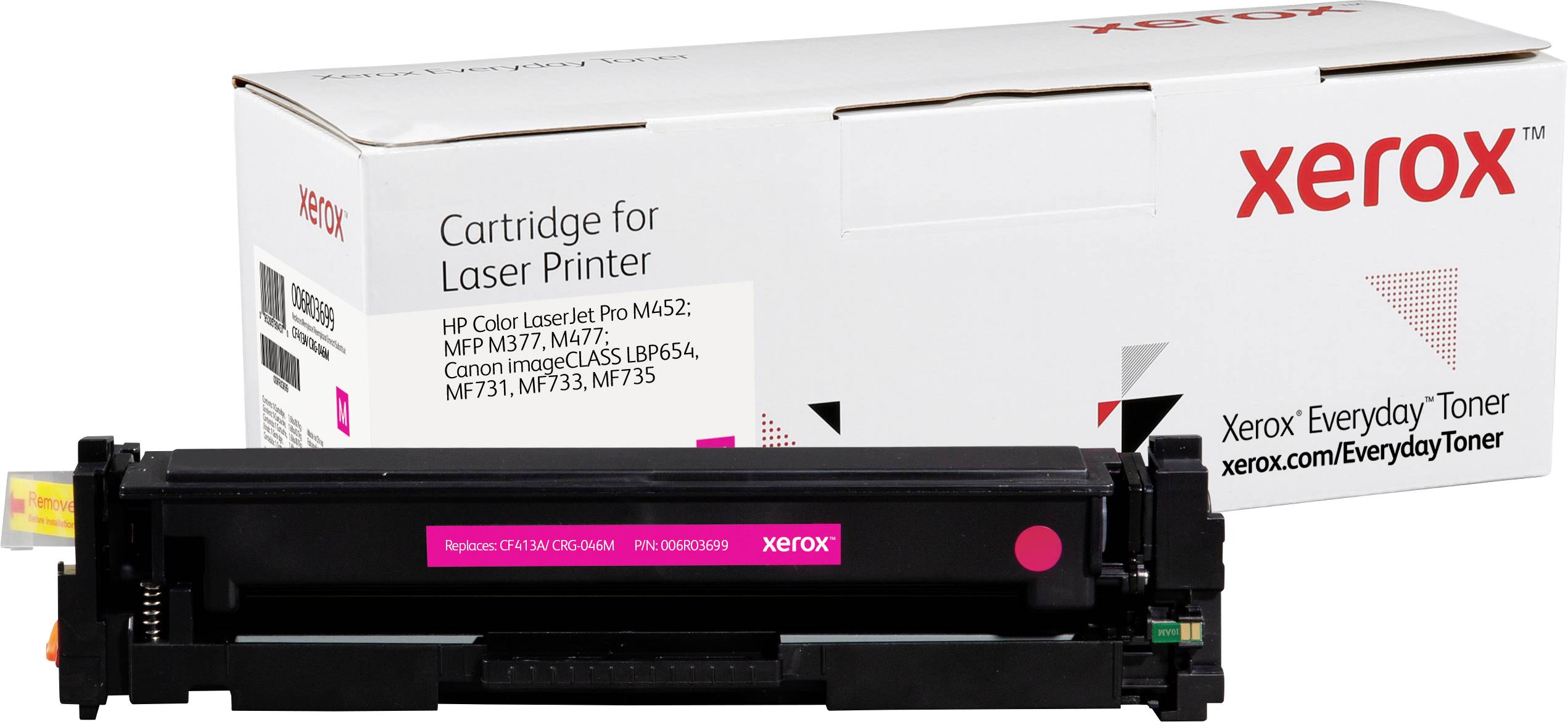 Xerox Toner ersetzt HP, Canon 410A, CF413A, CRG-046M Kompatibel Magenta 2300 Seiten Everyday™ Toner 006R03699