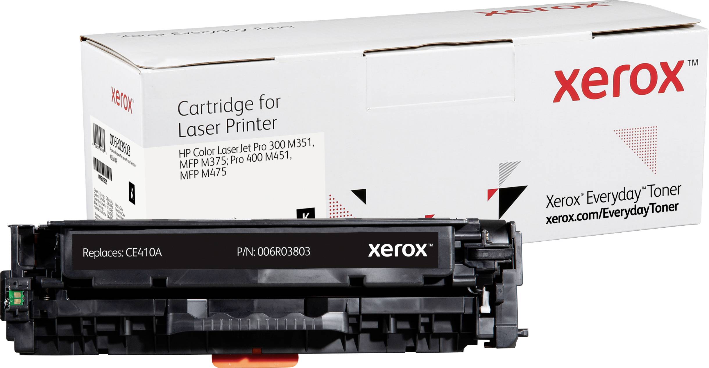 Xerox Toner ersetzt HP 305A, CE410A Kompatibel Schwarz 2200 Seiten Everyday™ Toner 006R03803
