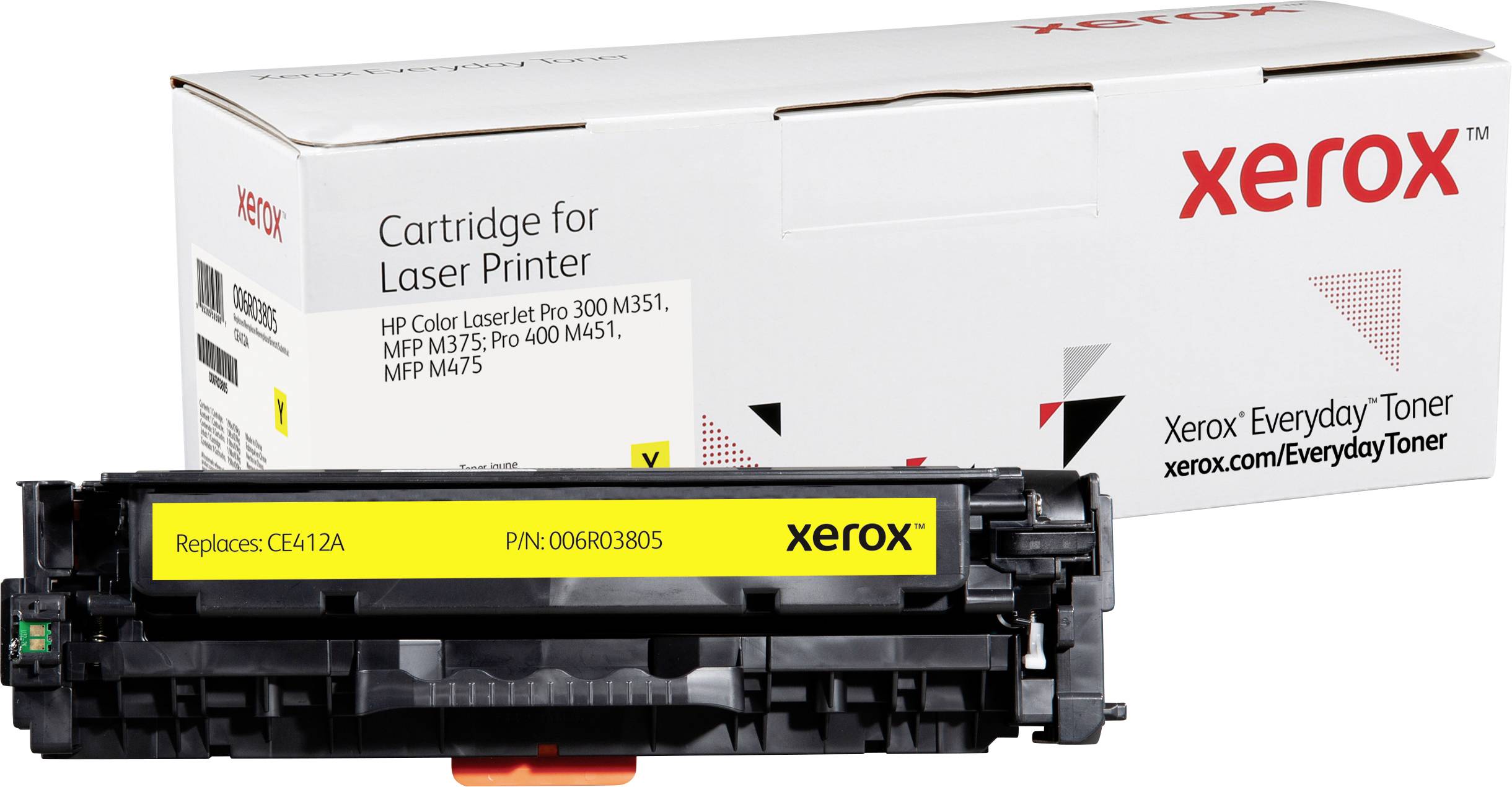 Xerox Toner ersetzt HP 305A, CE412A Kompatibel Gelb 2600 Seiten Everyday™ Toner 006R03805