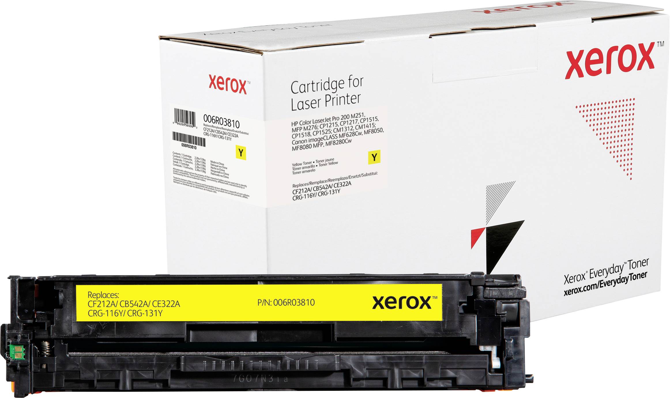 Xerox Toner TON Everyday Kompatibel Gelb 1800 Seiten 006R03810
