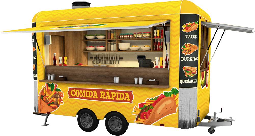 FOODTRUCK Amplificatore PA 60 W Coassiale a 2 vie