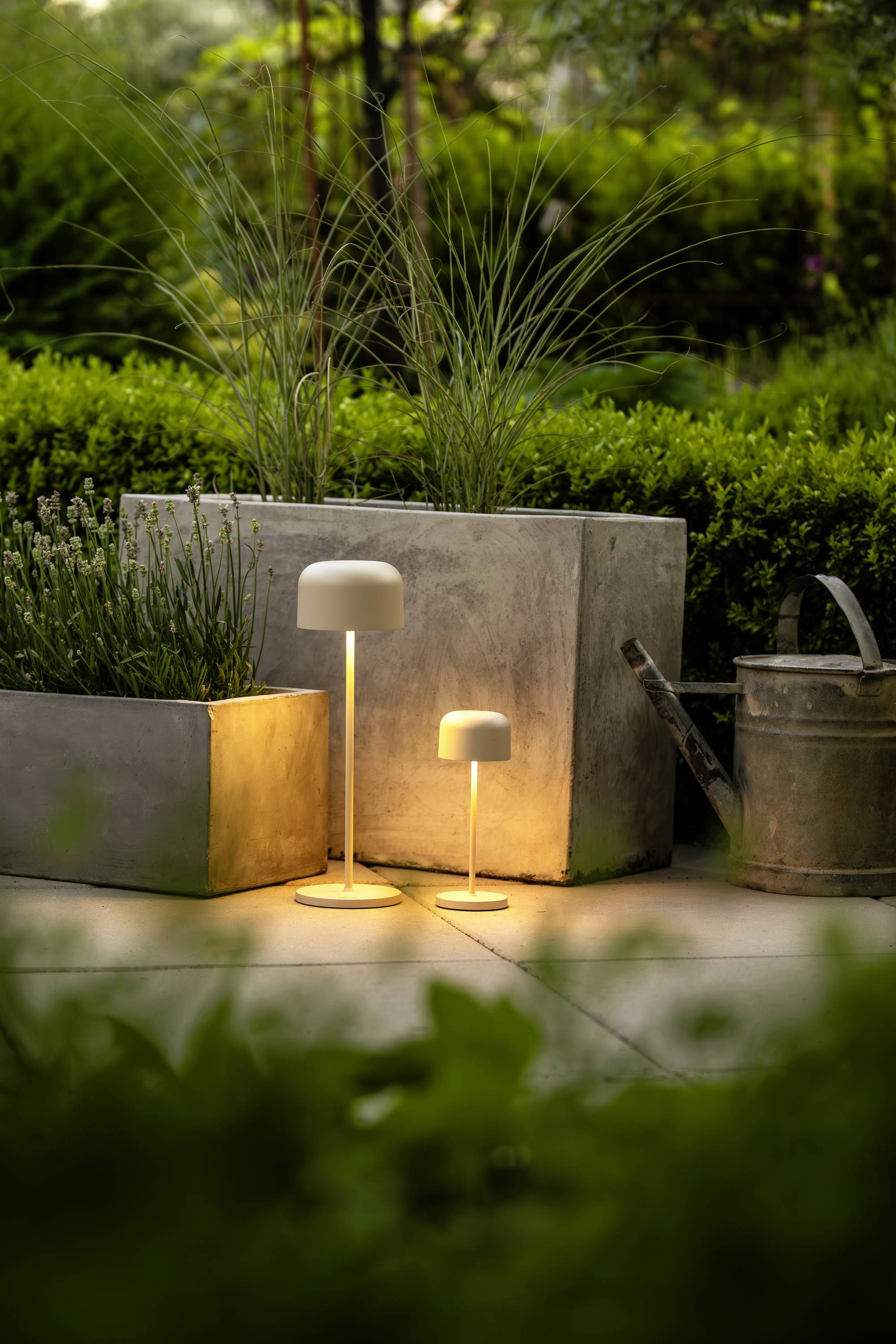 Konstsmide 7834-330 Lille LED-Akku-Tischlampe 3.5W Warmweiß Sand