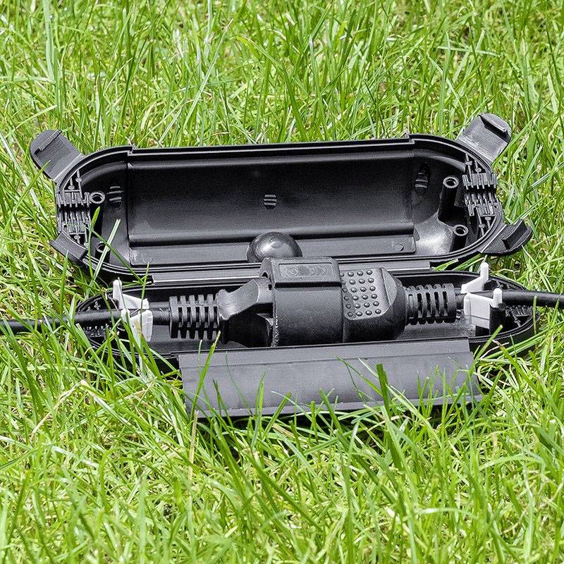 ProPlus 420352BK Sicherheitsbox für Schuko Stecker (L x B x H) 21 x 8.5 x 8 cm