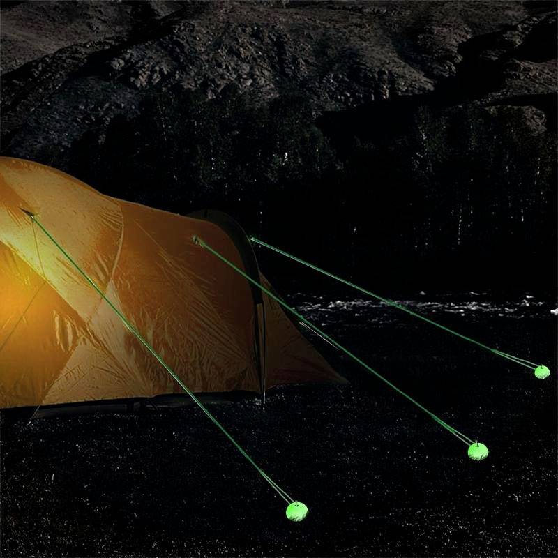 ProPlus 361760 Zelthering-Schutzkappe Zelthering Schutzkappen-Set mit 8 Stück fluoreszierend 1St.