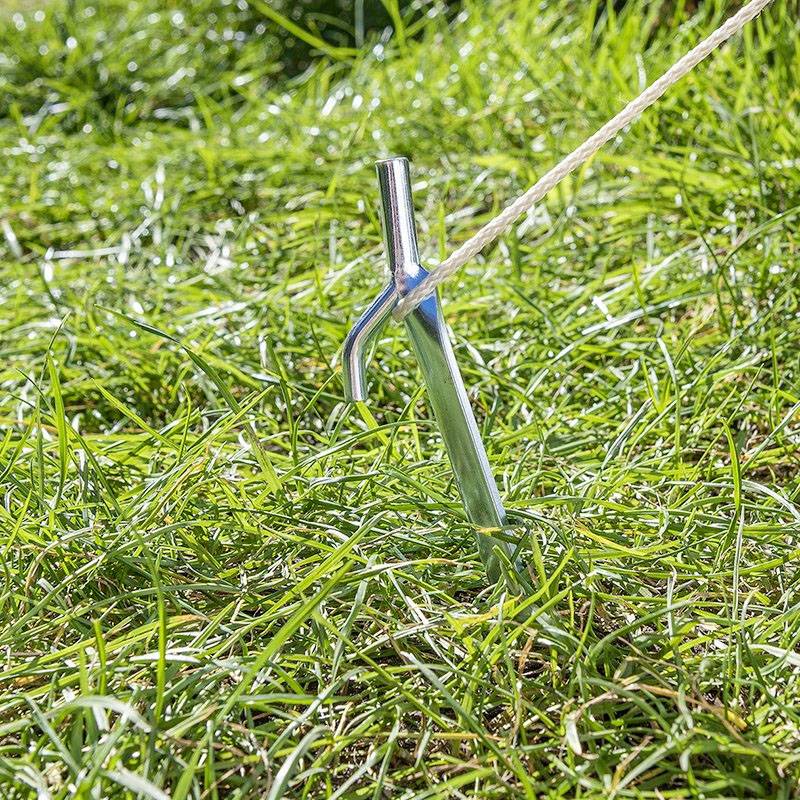 ProPlus 364635S Spezial-Zelthering-Set - 6 Stück 24 cm aus Metall 25 cm 1 St.